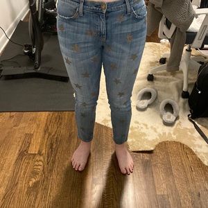 Gold star jeans